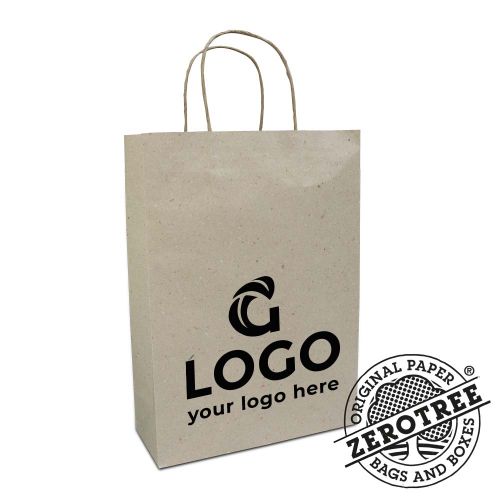 Grass paper bag middle - Image 3